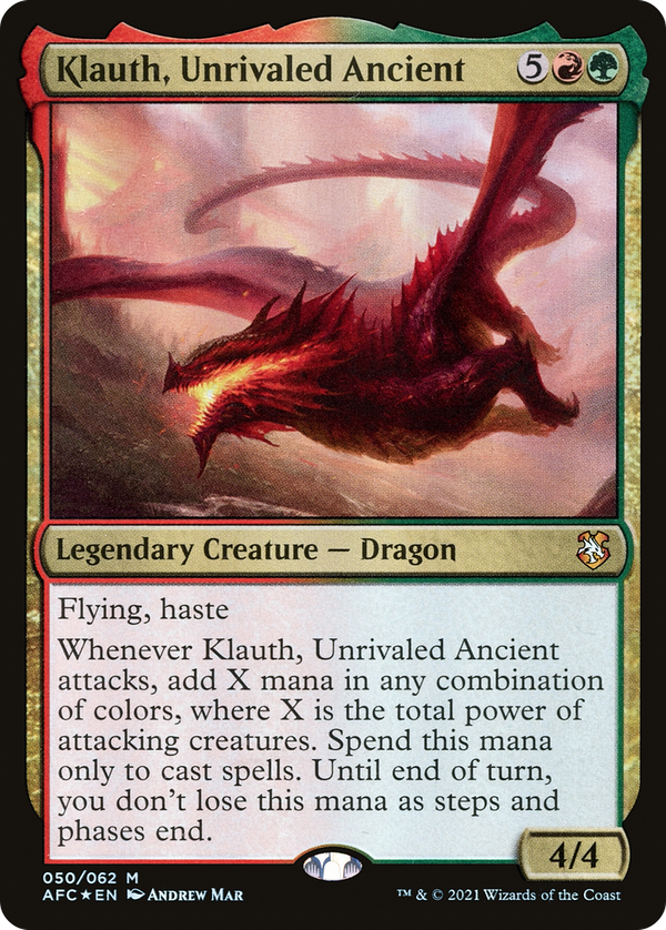 Klauth, Unrivaled Ancient (afc)