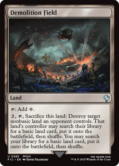 Demolition Field
