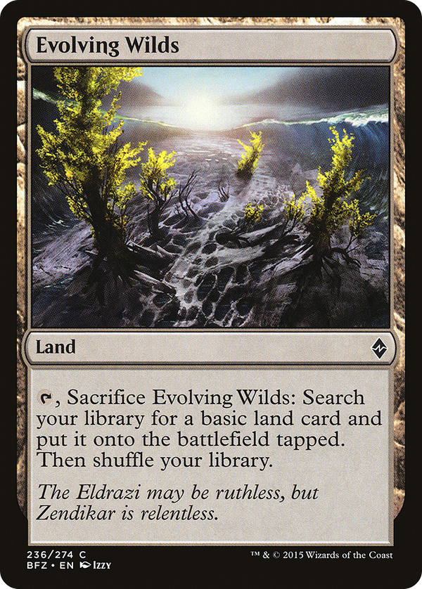 Evolving Wilds (bfz)