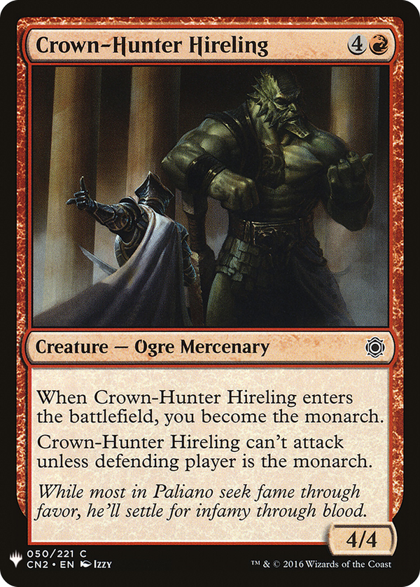 Crown-Hunter Hireling (plst)