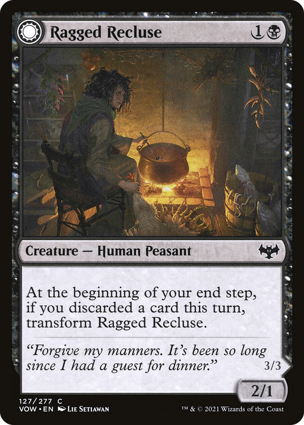 Ragged Recluse // Odious Witch (vow)