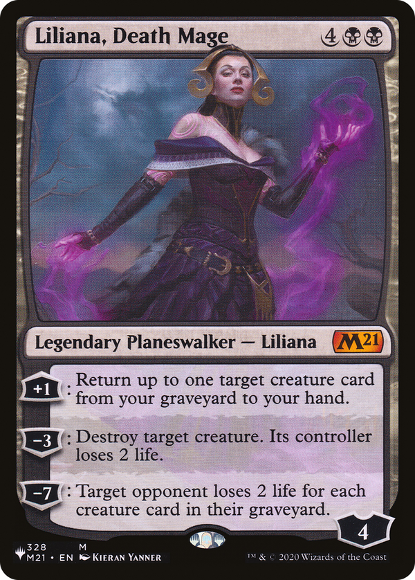 Liliana, Death Mage (plst)