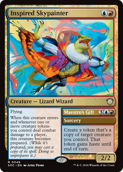 Inspired Skypainter // Maestro's Gift