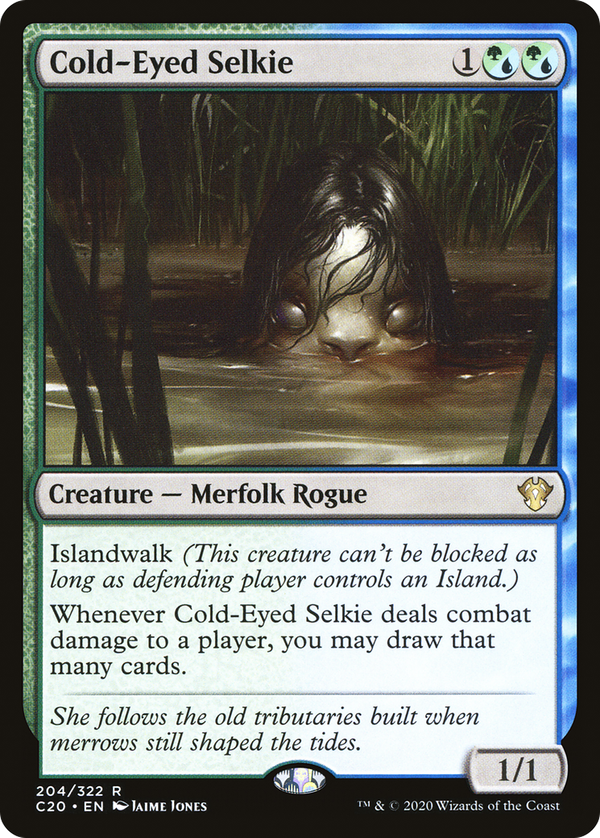 Cold-Eyed Selkie (c20)