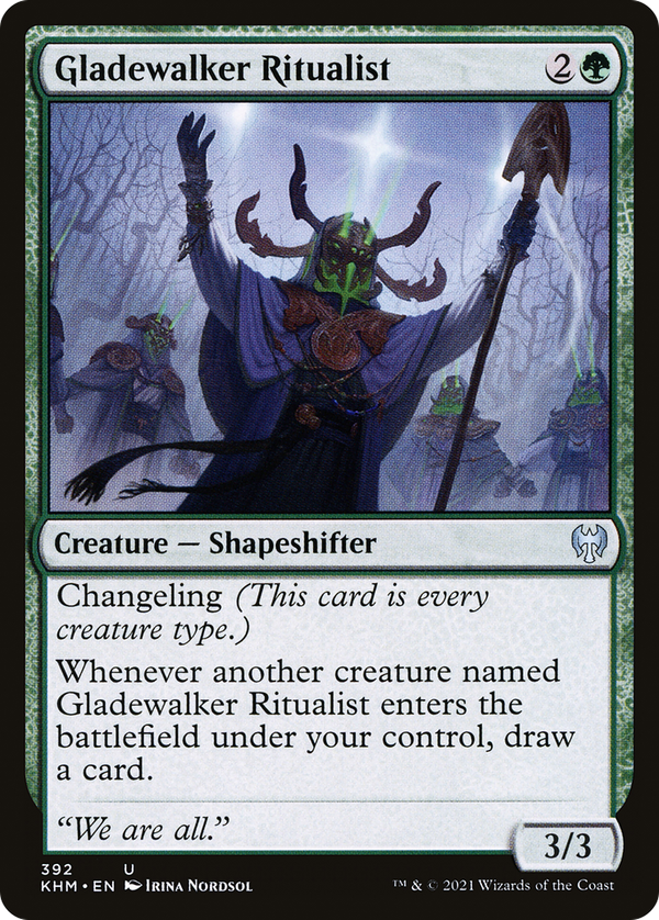 Gladewalker Ritualist (khm)