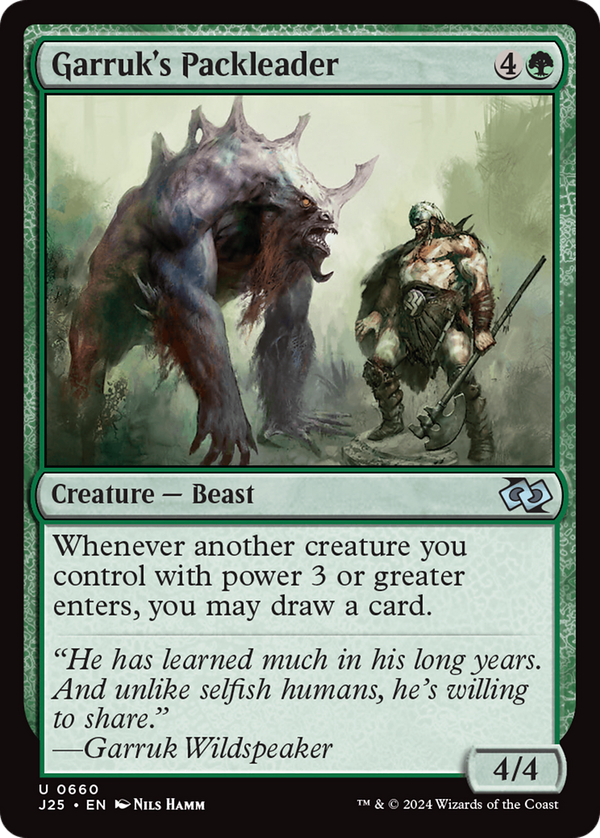 Garruk's Packleader (j25)