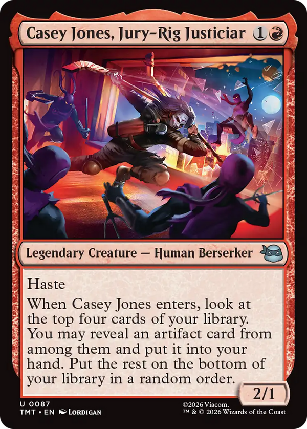 Casey Jones, Jury-Rig Justiciar (tmt)