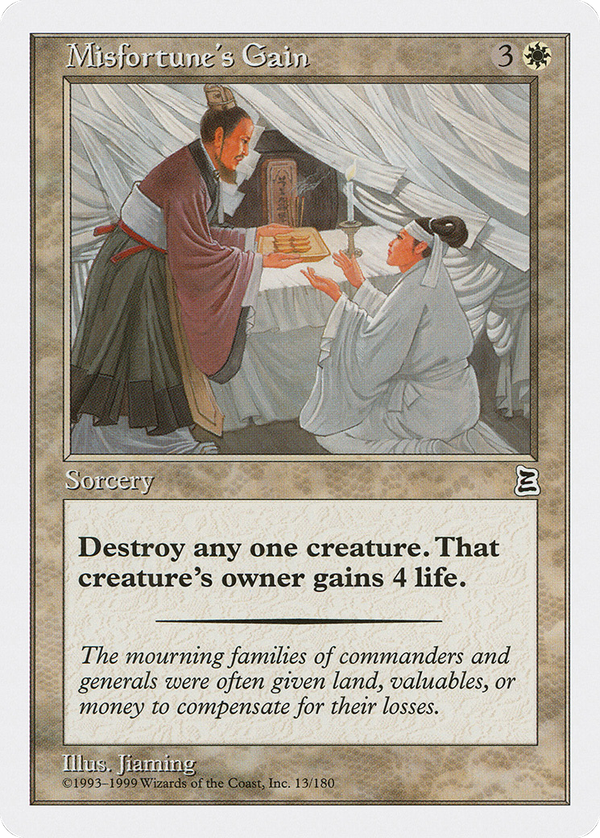 Misfortune's Gain (ptk)
