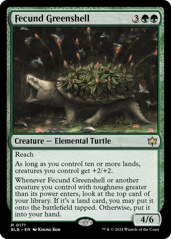 Fecund Greenshell (blb)