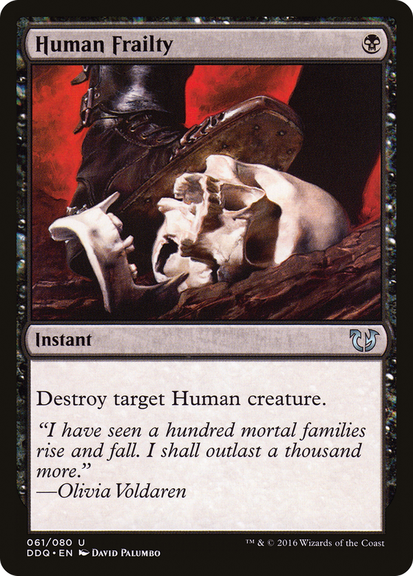 Human Frailty (ddq)