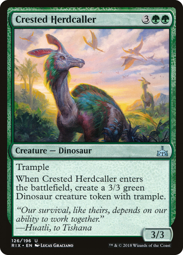 Crested Herdcaller (rix)