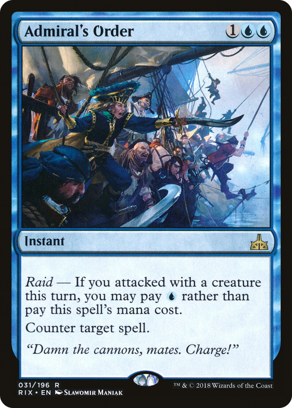 Admiral's Order (rix)