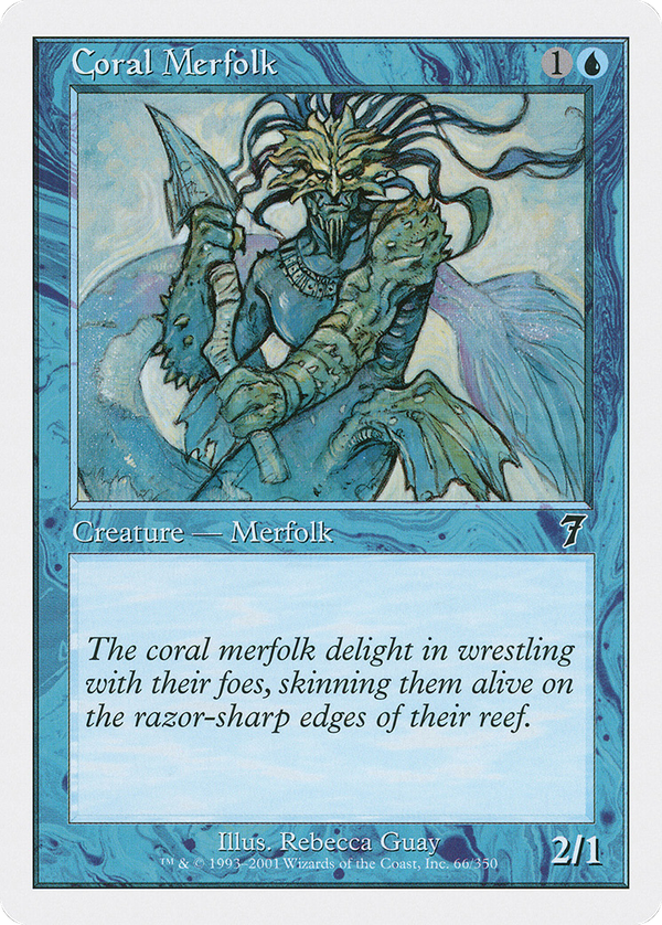 Coral Merfolk (7ed)