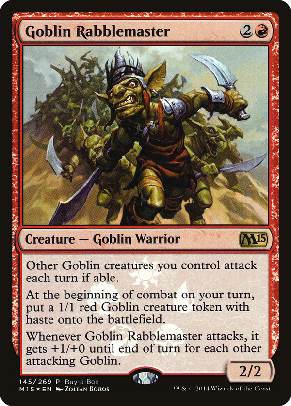 Goblin Rabblemaster (pm15)