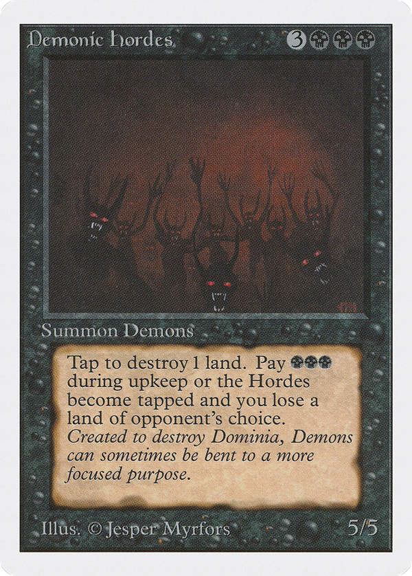 Demonic Hordes (2ed)
