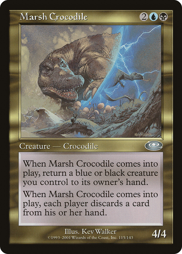 Marsh Crocodile (pls)
