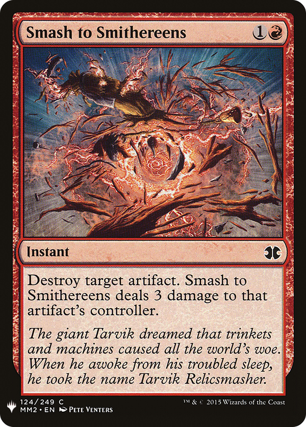 Smash to Smithereens (plst)