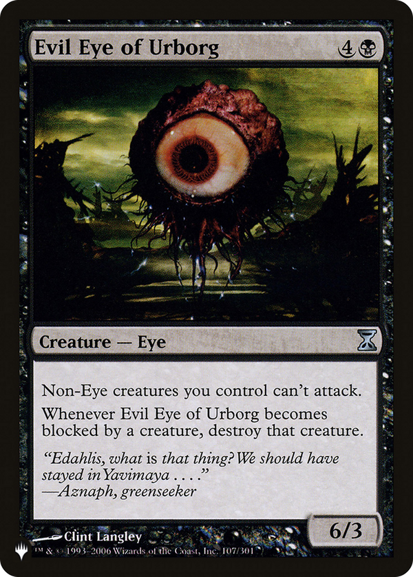 Evil Eye of Urborg (plst)