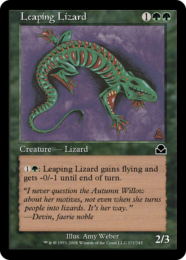 Leaping Lizard (me2)