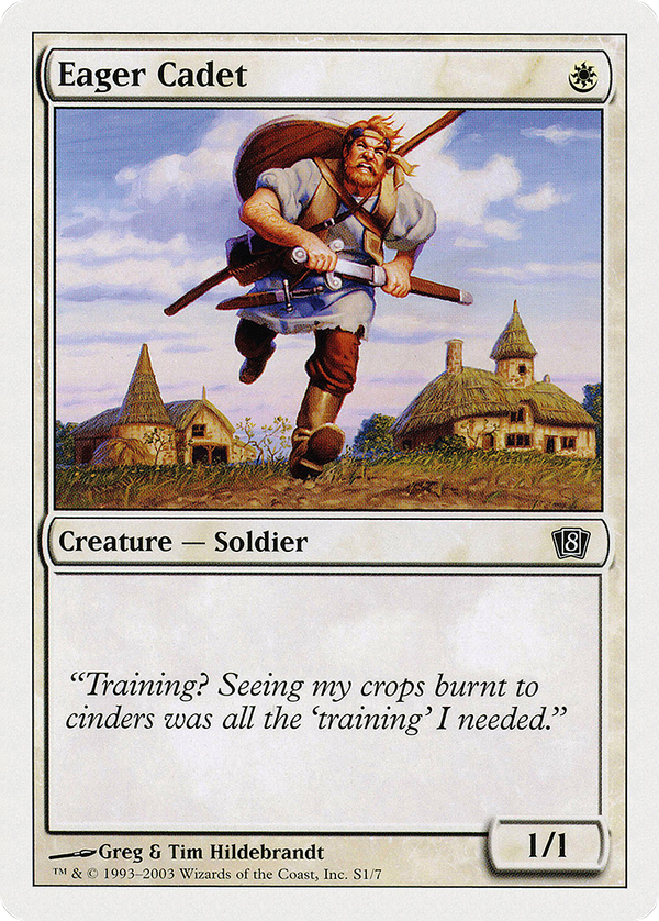 Eager Cadet (8ed)