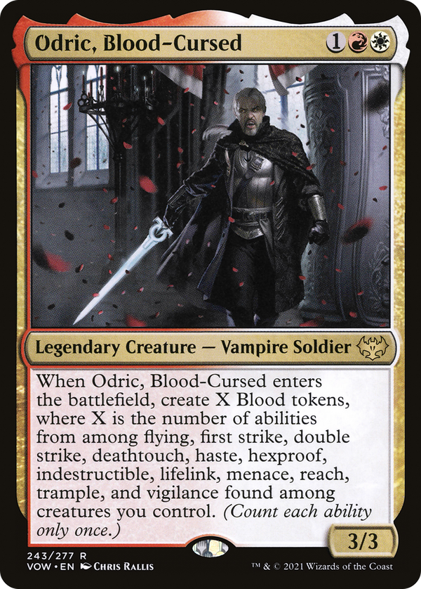 Odric, Blood-Cursed (vow)