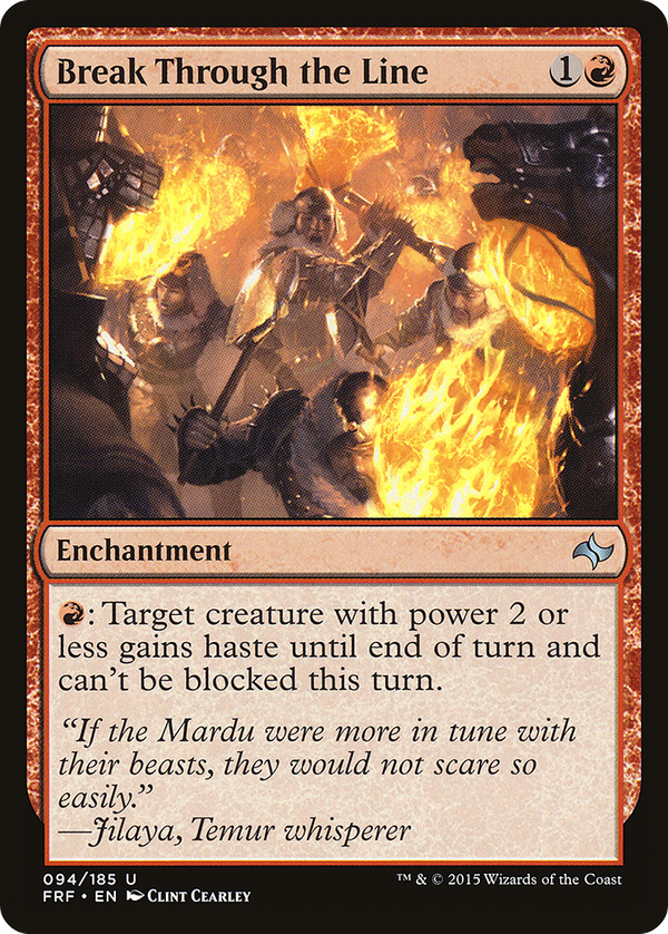 Break Through the Line (frf)