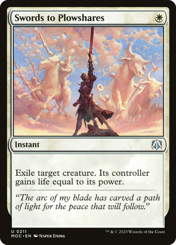 Swords to Plowshares (moc)