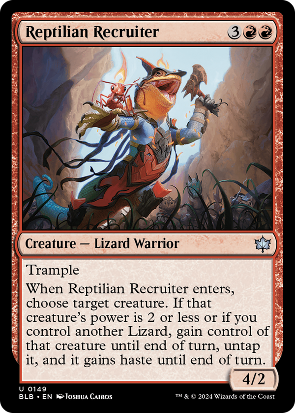 Reptilian Recruiter (blb)