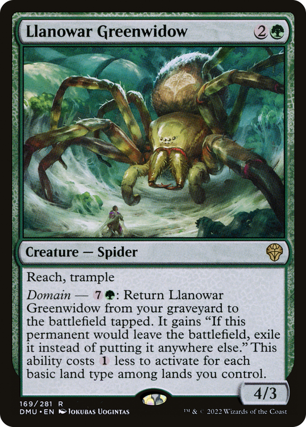 Llanowar Greenwidow (dmu)