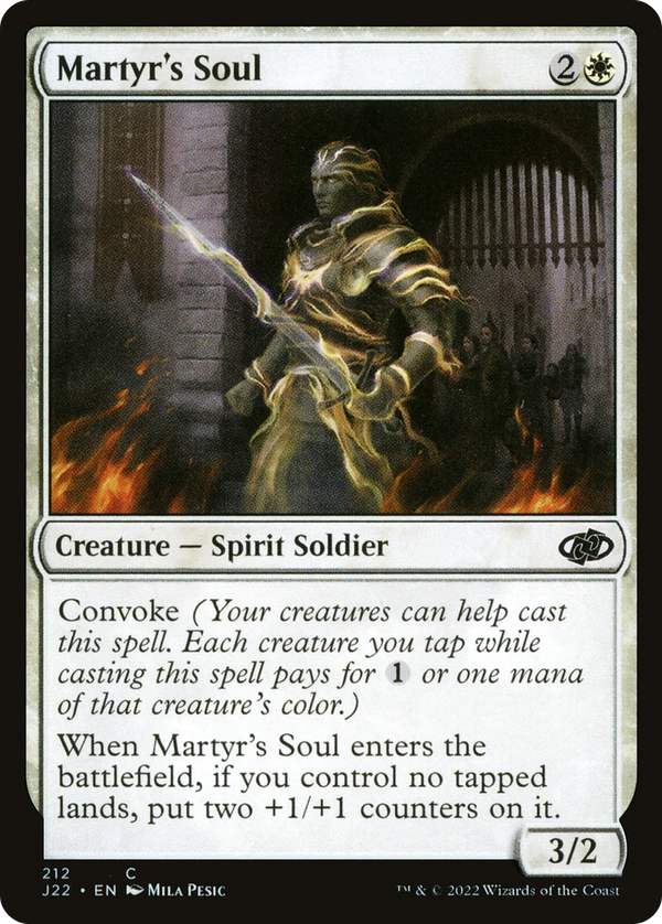 Martyr's Soul (j22)