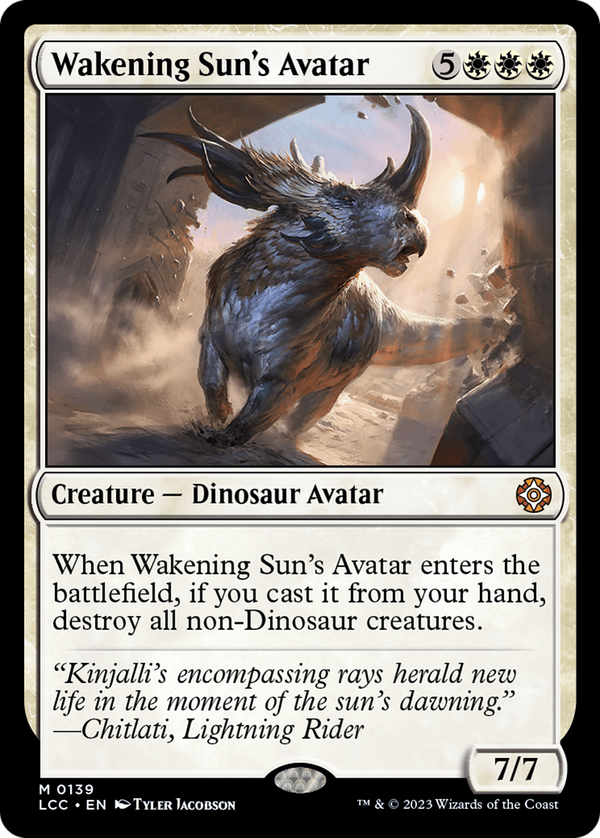 Wakening Sun's Avatar (lcc)