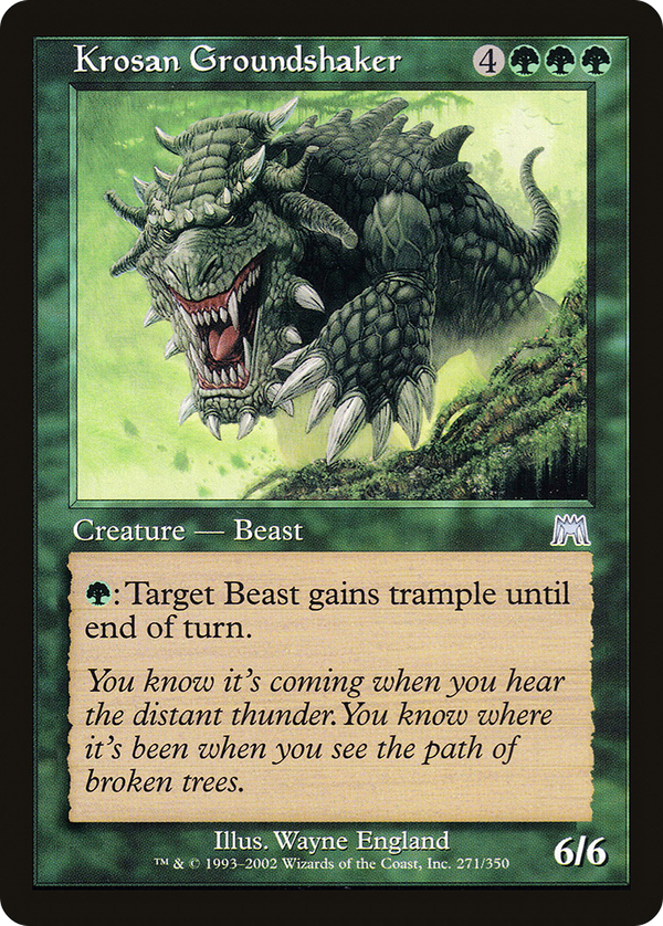 Krosan Groundshaker (ons)