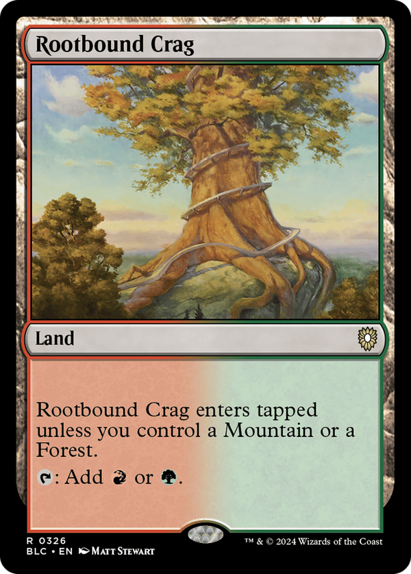 Rootbound Crag (blc)