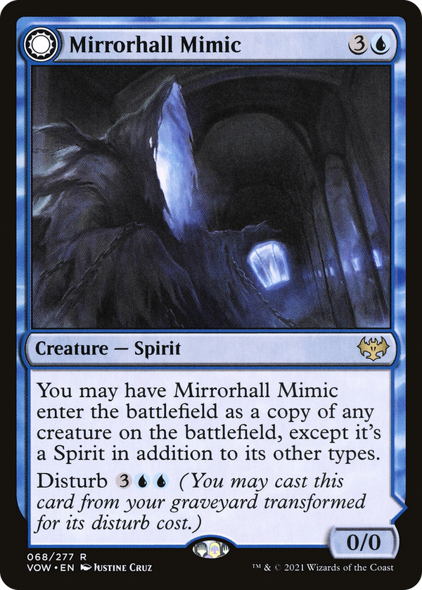 Mirrorhall Mimic // Ghastly Mimicry (vow)