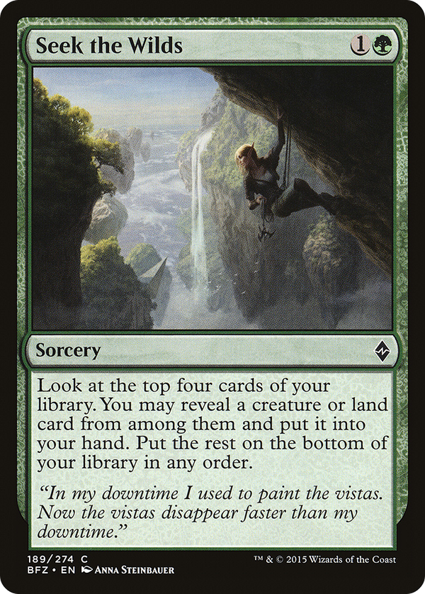 Seek the Wilds (bfz)