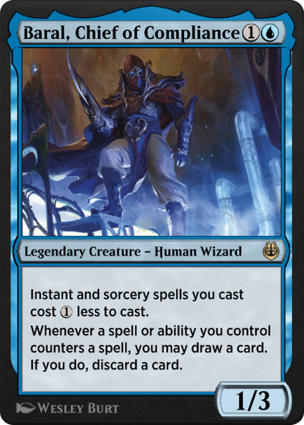 Baral, Chief of Compliance (klr)