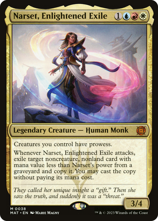 Narset, Enlightened Exile (mat)