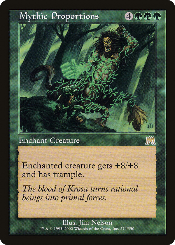 Mythic Proportions (ons)