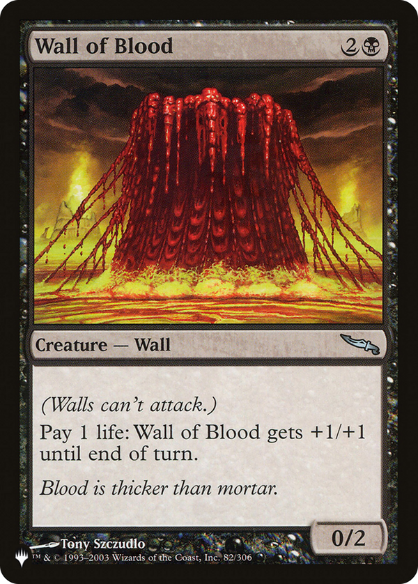 Wall of Blood (plst)