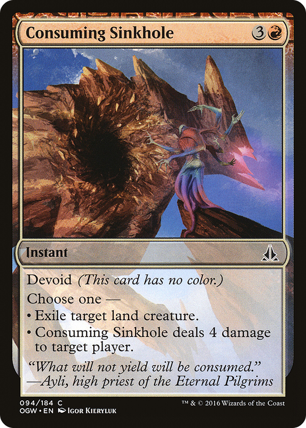 Consuming Sinkhole (ogw)
