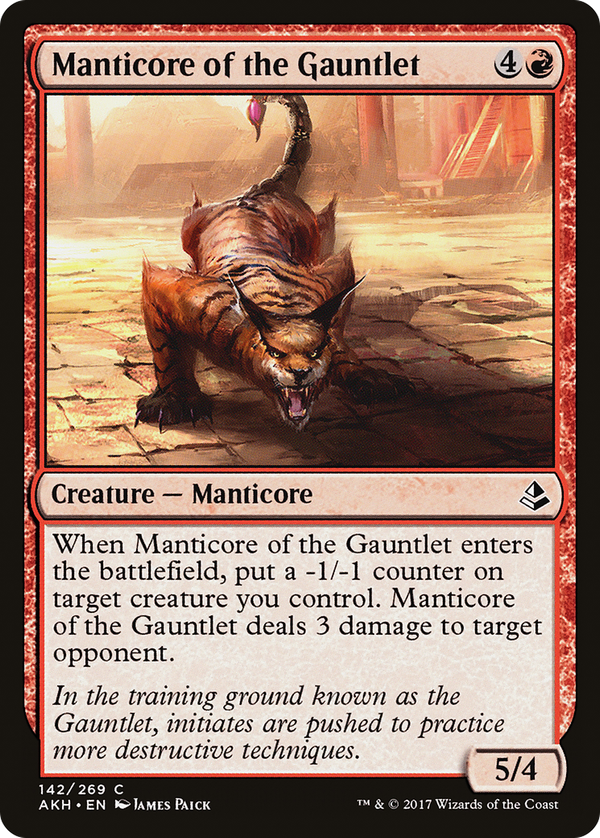 Manticore of the Gauntlet (akh)