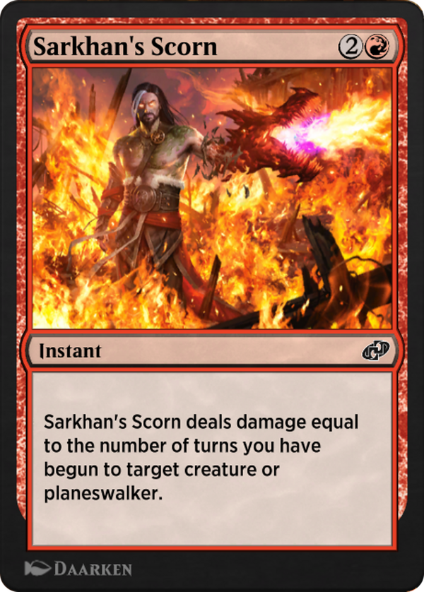 Sarkhan's Scorn (j21)