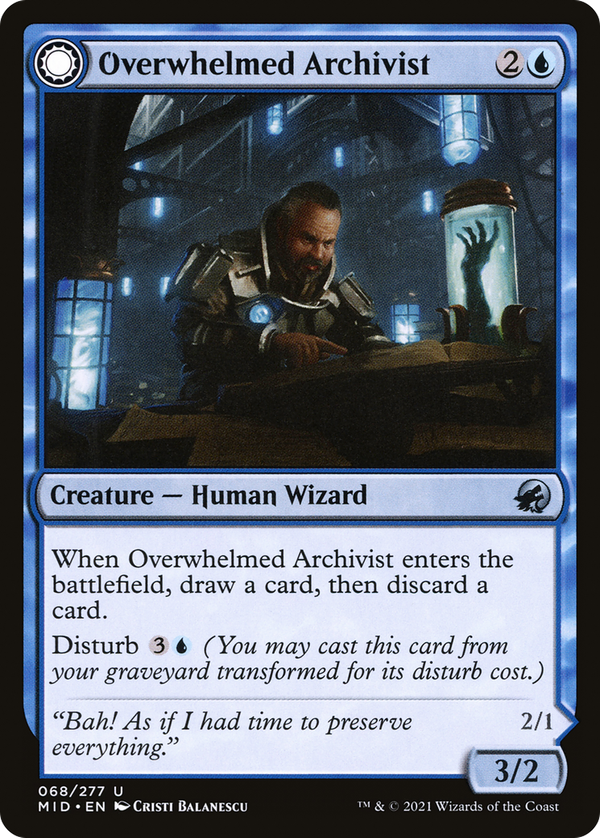 Overwhelmed Archivist // Archive Haunt (mid)