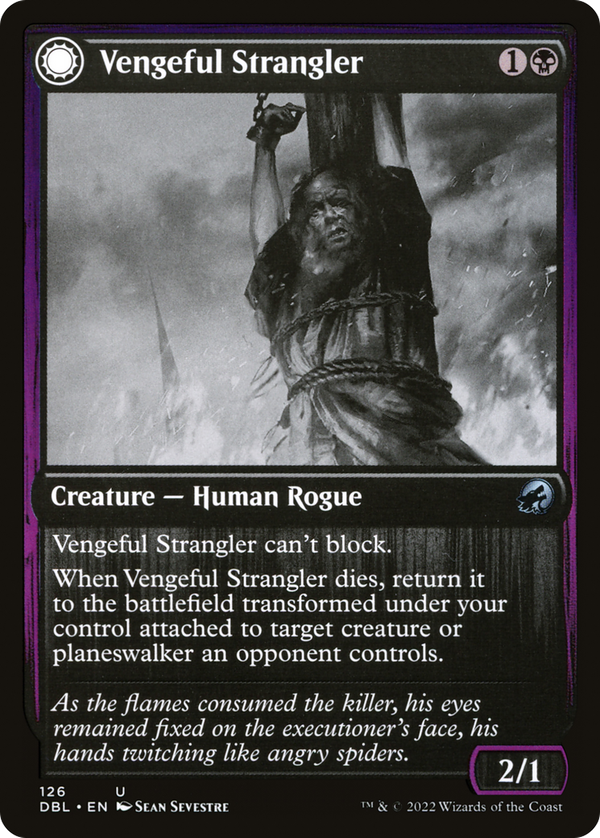 Vengeful Strangler // Strangling Grasp (dbl)