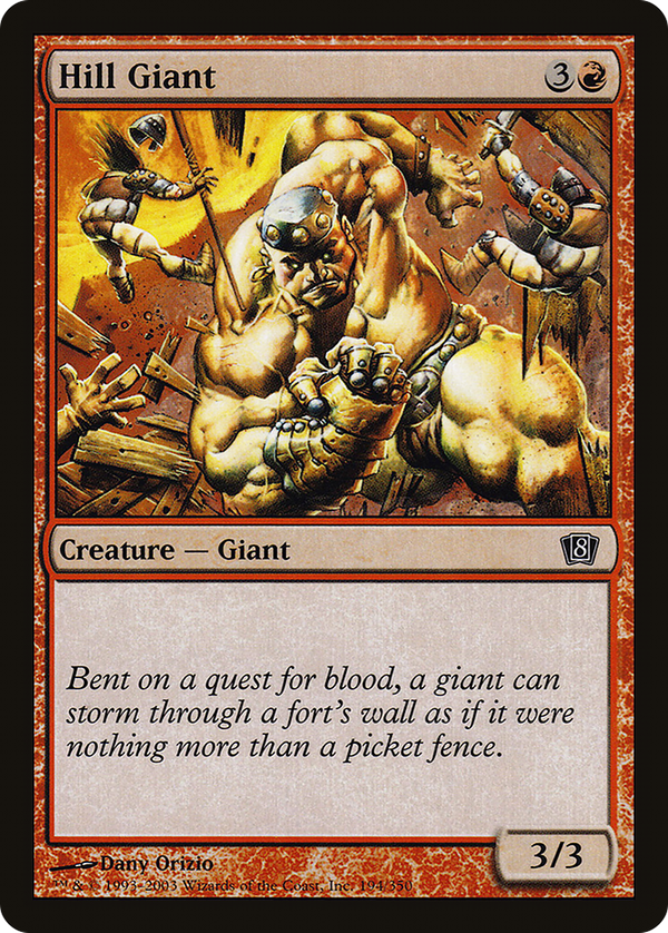 Hill Giant (8ed)