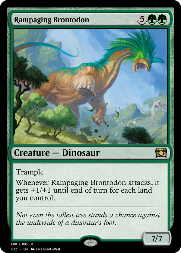 Rampaging Brontodon (pz2)