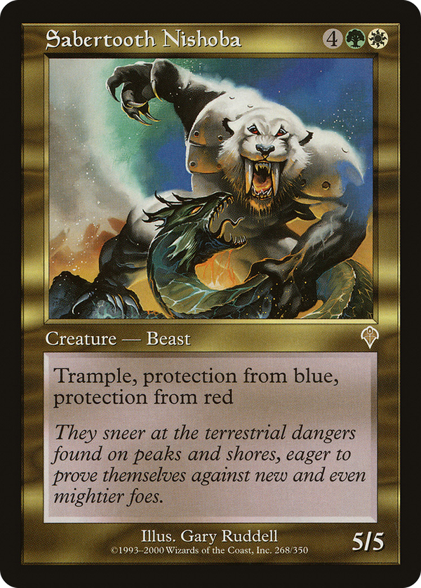 Sabertooth Nishoba (inv)