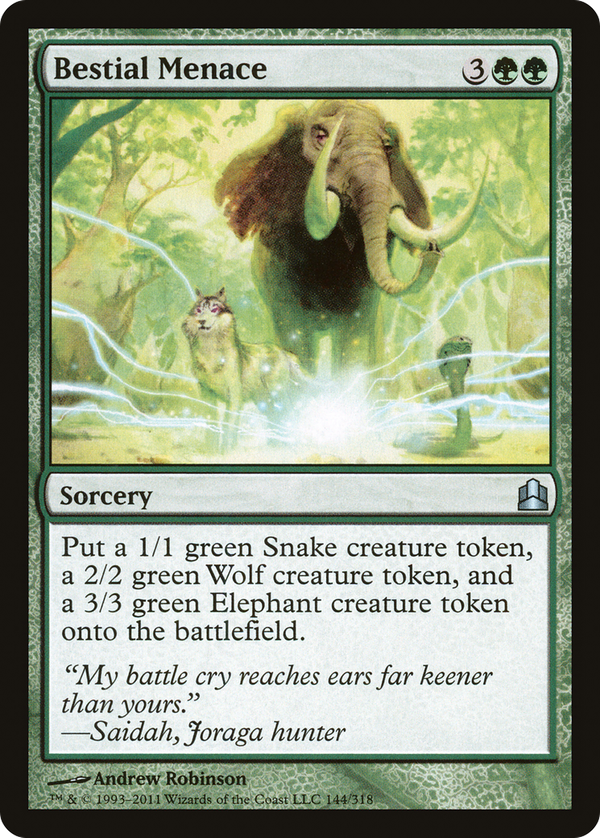 Bestial Menace (cmd)