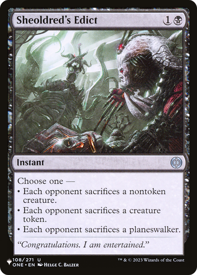 Sheoldred's Edict