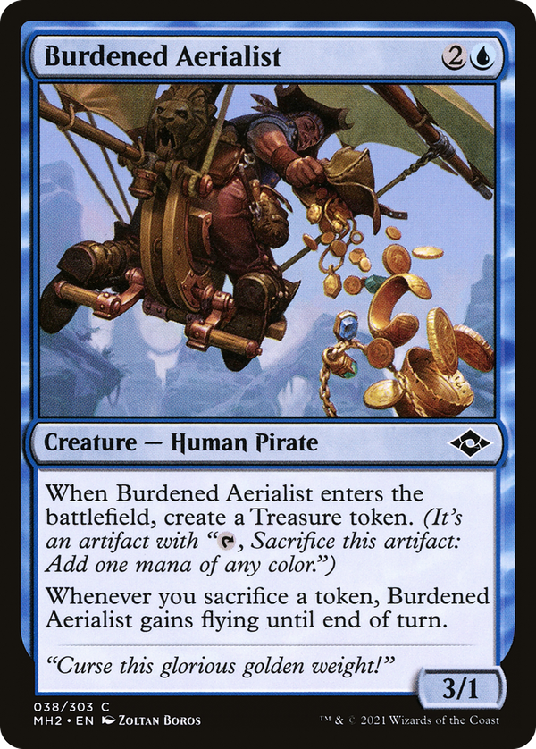Burdened Aerialist (mh2)